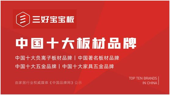 王者風范 三好寶寶榮耀締造家居產業生態系統
