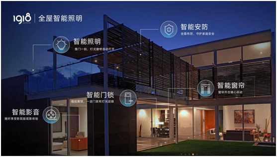 1918燈飾帶你感受全屋智能照明的極致體驗