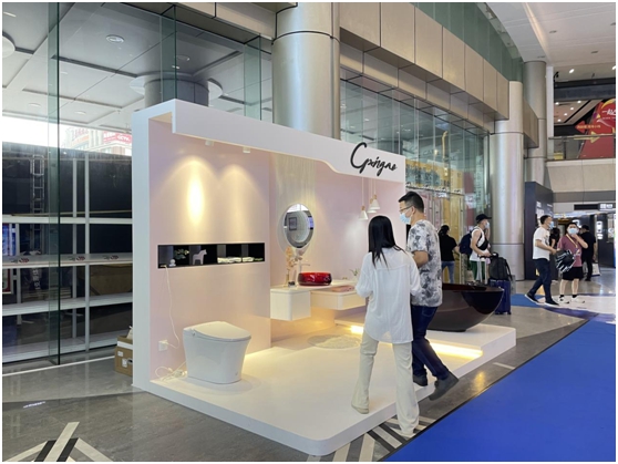 展會現場丨佛山陶博會盛大舉行,創品高衛浴引爆全場